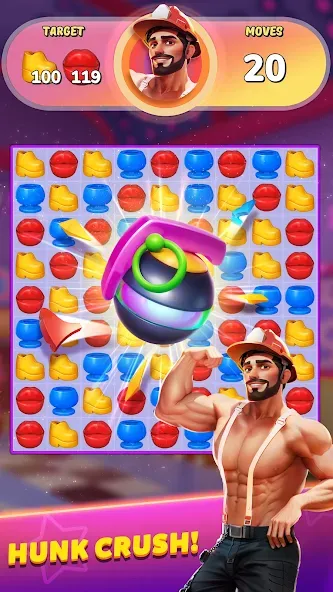 Скачать Party Match бесплатно — Безлимитные подсказки и бонусы — скриншот 3 Скачать Party Match бесплатно — Безлимитные подсказки и бонусы — скриншот 3