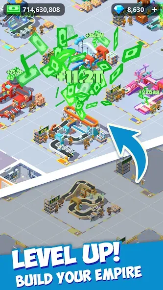 Idle Courier — Много денег и быстрые доставки, скачать мод APK — скриншот 3 Idle Courier — Много денег и быстрые доставки, скачать мод APK — скриншот 3