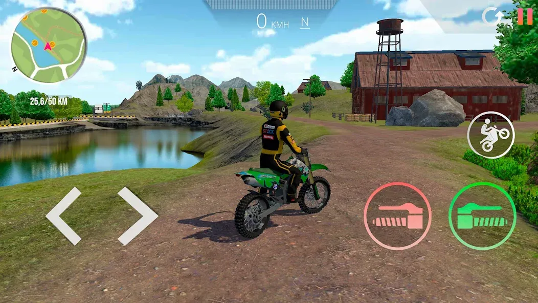 Motorcycle Real Simulator MOD APK скачать на Андроид — Безлимитные деньги и топливо — скриншот 3 Motorcycle Real Simulator MOD APK скачать на Андроид — Безлимитные деньги и топливо — скриншот 3