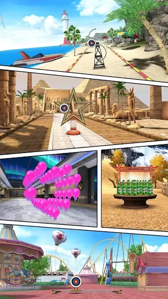 Archery Battle 3D на телефон — скачать мод: Безлимитные монеты и стрелы — скриншот 3 Archery Battle 3D на телефон — скачать мод: Безлимитные монеты и стрелы — скриншот 3