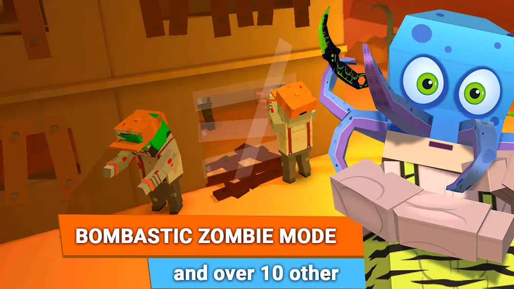 Fan of Guns: FPS Pixel Shooter взломанный APK — Безлимитные деньги и оружие — скриншот 2 Fan of Guns: FPS Pixel Shooter взломанный APK — Безлимитные деньги и оружие — скриншот 2