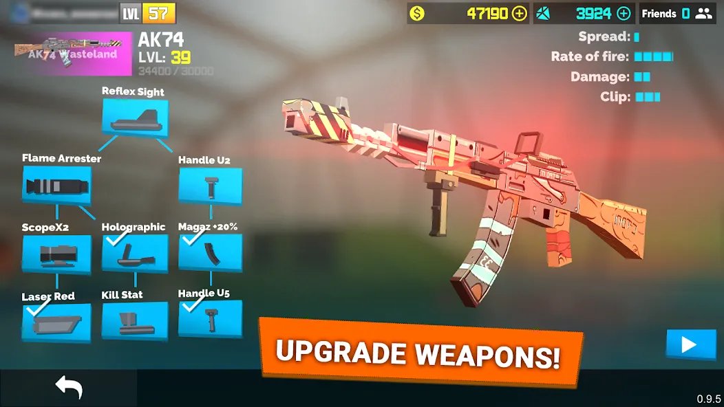 Fan of Guns: FPS Pixel Shooter взломанный APK — Безлимитные деньги и оружие — скриншот 4 Fan of Guns: FPS Pixel Shooter взломанный APK — Безлимитные деньги и оружие — скриншот 4