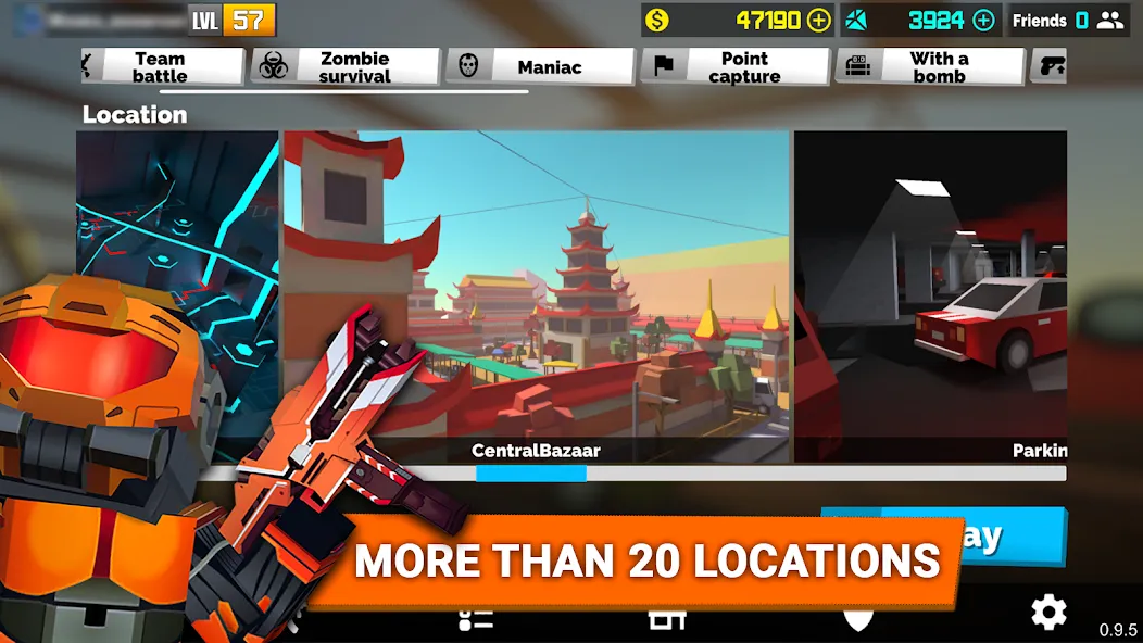 Fan of Guns: FPS Pixel Shooter взломанный APK — Безлимитные деньги и оружие — скриншот 5 Fan of Guns: FPS Pixel Shooter взломанный APK — Безлимитные деньги и оружие — скриншот 5