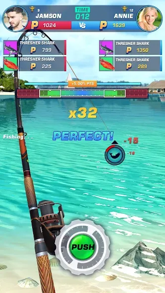Скачать Fishing Rival 3D мод — Безлимитные деньги и энергия — скриншот 5 Скачать Fishing Rival 3D мод — Безлимитные деньги и энергия — скриншот 5
