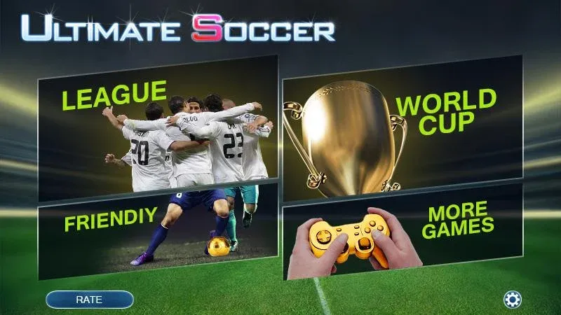 Скачать взлом Ultimate Soccer - Football — Безлимитные деньги и все команды открыты — скриншот 3 Скачать взлом Ultimate Soccer - Football — Безлимитные деньги и все команды открыты — скриншот 3