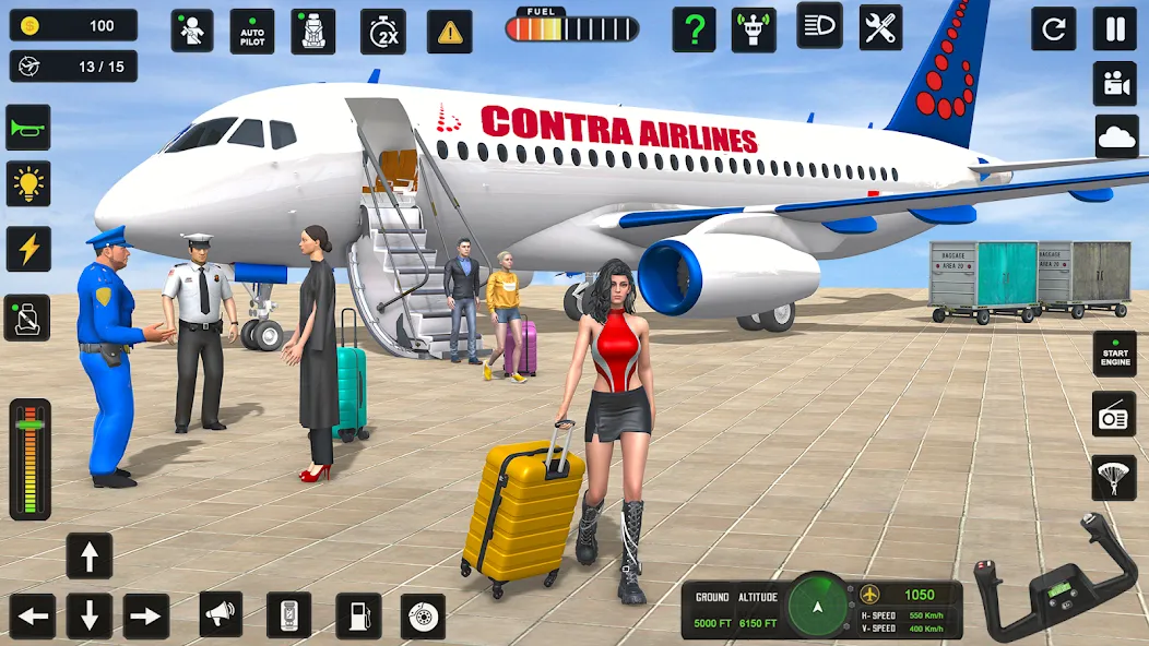 City Pilot Cargo Plane Games MOD APK: Без рекламы и много денег — скриншот 1 City Pilot Cargo Plane Games MOD APK: Без рекламы и много денег — скриншот 1