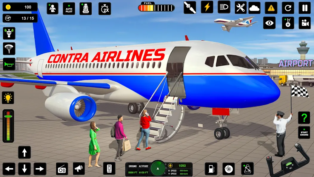 City Pilot Cargo Plane Games MOD APK: Без рекламы и много денег — скриншот 5 City Pilot Cargo Plane Games MOD APK: Без рекламы и много денег — скриншот 5