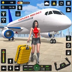 City Pilot Cargo Plane Games MOD APK: Без рекламы и много денег