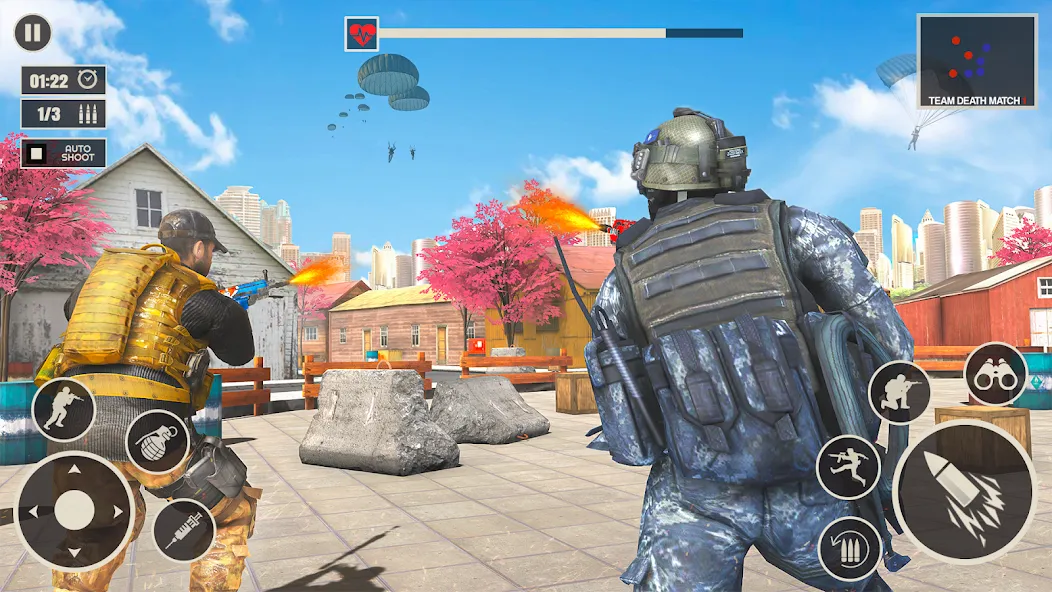 Скачать Offline War Shooting Games 3D — Безлимитные патроны и оружие — скриншот 4 Скачать Offline War Shooting Games 3D — Безлимитные патроны и оружие — скриншот 4
