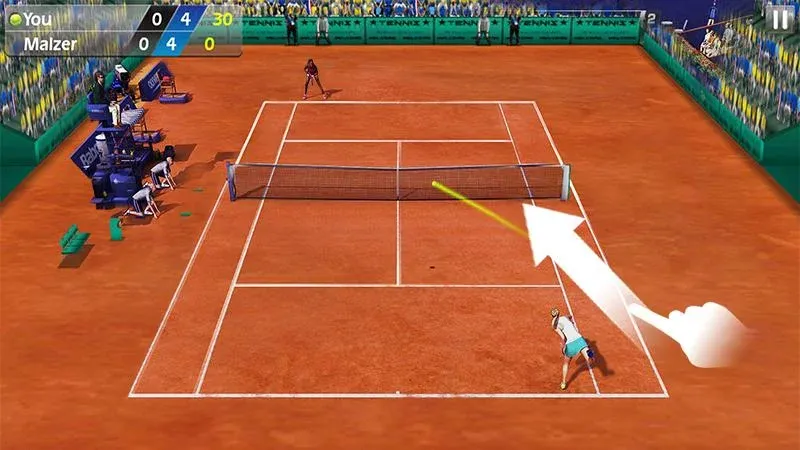 Скачать 3D Tennis — Безлимитные деньги и энергия — скриншот 3 Скачать 3D Tennis — Безлимитные деньги и энергия — скриншот 3