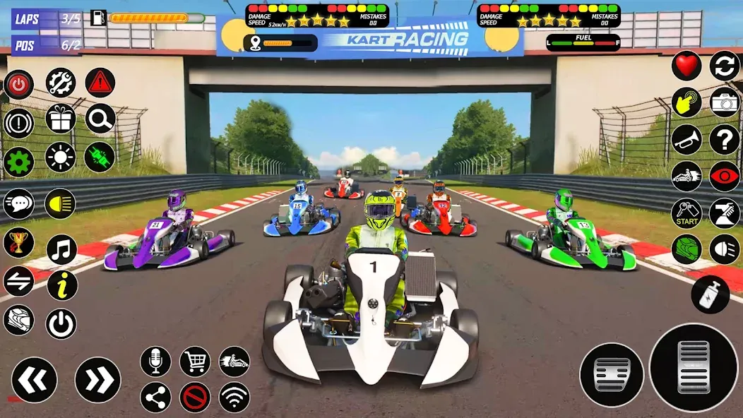 Скачать Buggy Race: Kart Racing Games мод — Безлимитные монеты и открыты трассы — скриншот 2