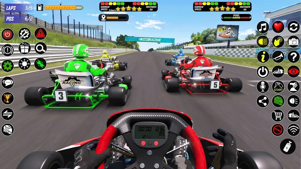 Скачать Buggy Race: Kart Racing Games мод — Безлимитные монеты и открыты трассы — скриншот 3