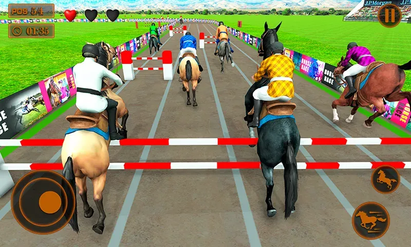 Mounted Horse Racing Games — Безлимитные деньги и все лошади открыты, скачать мод APK — скриншот 1 Mounted Horse Racing Games — Безлимитные деньги и все лошади открыты, скачать мод APK — скриншот 1