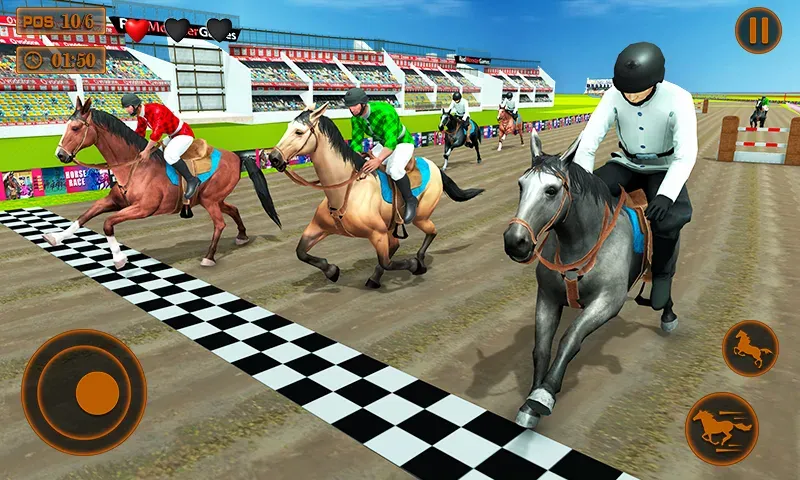 Mounted Horse Racing Games — Безлимитные деньги и все лошади открыты, скачать мод APK — скриншот 2 Mounted Horse Racing Games — Безлимитные деньги и все лошади открыты, скачать мод APK — скриншот 2