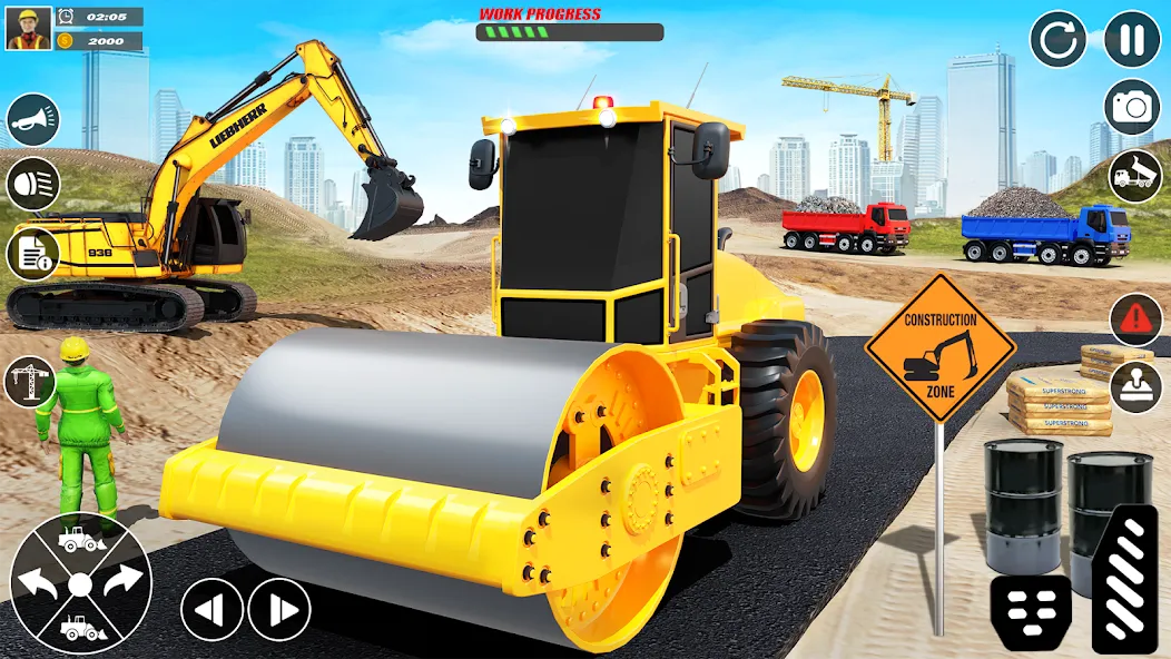 City Builder Construction Sim — скачать мод: Безлимитные деньги и все уровни — скриншот 2 City Builder Construction Sim — скачать мод: Безлимитные деньги и все уровни — скриншот 2