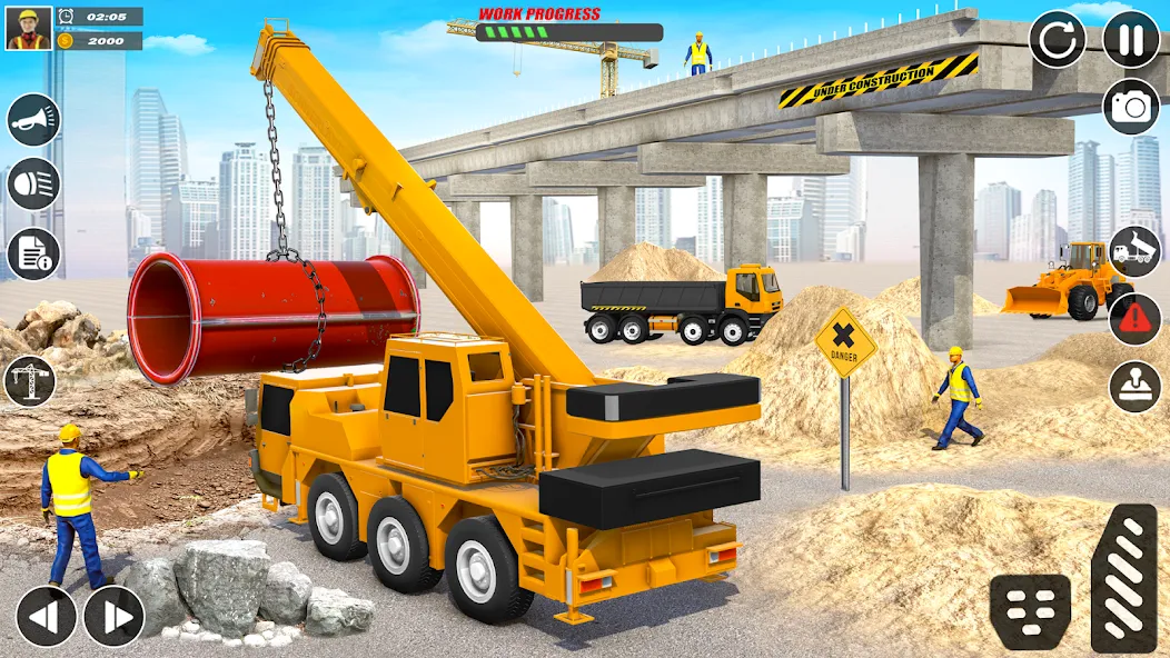 City Builder Construction Sim — скачать мод: Безлимитные деньги и все уровни — скриншот 3 City Builder Construction Sim — скачать мод: Безлимитные деньги и все уровни — скриншот 3