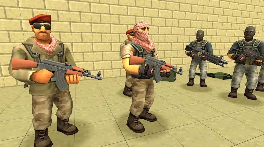 Мод StrikeBox: Sandbox&Shooter — Безлимитные ресурсы и оружие, скачать APK — скриншот 3 Мод StrikeBox: Sandbox&Shooter — Безлимитные ресурсы и оружие, скачать APK — скриншот 3