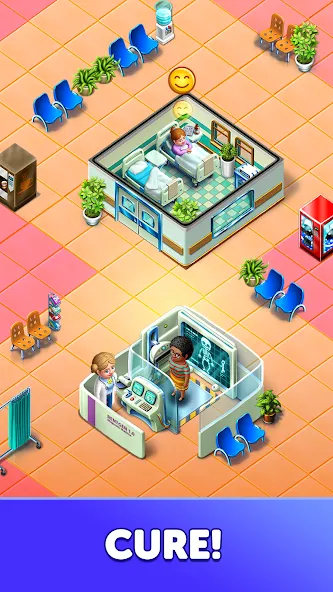 My Hospital: Build. Farm. Heal взлом на Андроид — Безлимитные деньги и ресурсы — скриншот 3 My Hospital: Build. Farm. Heal взлом на Андроид — Безлимитные деньги и ресурсы — скриншот 3