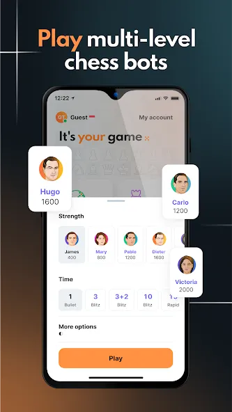 Скачать взлом chess24 > Play, Train & Watch — Безлимитный анализ и все уроки открыты — скриншот 5 Скачать взлом chess24 > Play, Train & Watch — Безлимитный анализ и все уроки открыты — скриншот 5