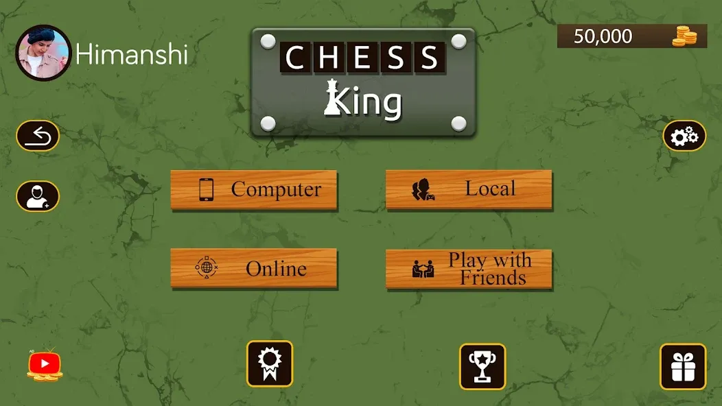Chess King™- Multiplayer Chess MOD APK: Много игроков и умные ходы — скриншот 1 Chess King™- Multiplayer Chess MOD APK: Много игроков и умные ходы — скриншот 1