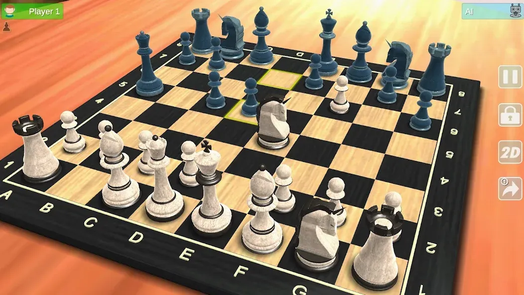 Chess Master 3D - Royal Game на телефон — скачать мод: Безлимитные деньги и премиум открыт — скриншот 2