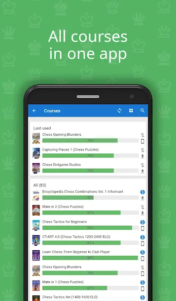 Скачать Chess King - Learn to Play бесплатно — Открыты все уроки и задачи — скриншот 2 Скачать Chess King - Learn to Play бесплатно — Открыты все уроки и задачи — скриншот 2