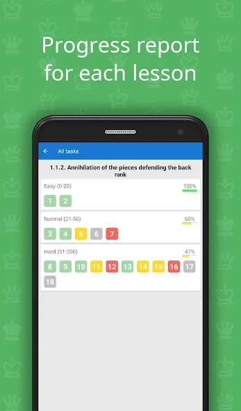 Скачать взлом CT-ART 4.0 (Chess Tactics] — Открыты все шахматные тактики — скриншот 5