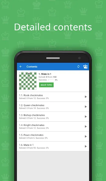 Chess Tactics for Beginners — взломанная версия, Решены все шахматные задачи — скриншот 5 Chess Tactics for Beginners — взломанная версия, Решены все шахматные задачи — скриншот 5