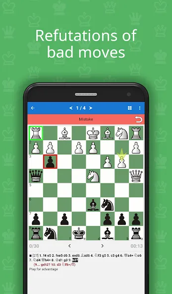 Скачать Chess Opening Lab (1400-2000] — Безлимитный анализ и все дебюты — скриншот 2