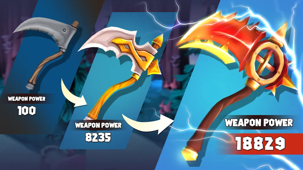Combat Quest - Archer Hero RPG взломанный APK — Безлимитные монеты и усиленный герой — скриншот 3