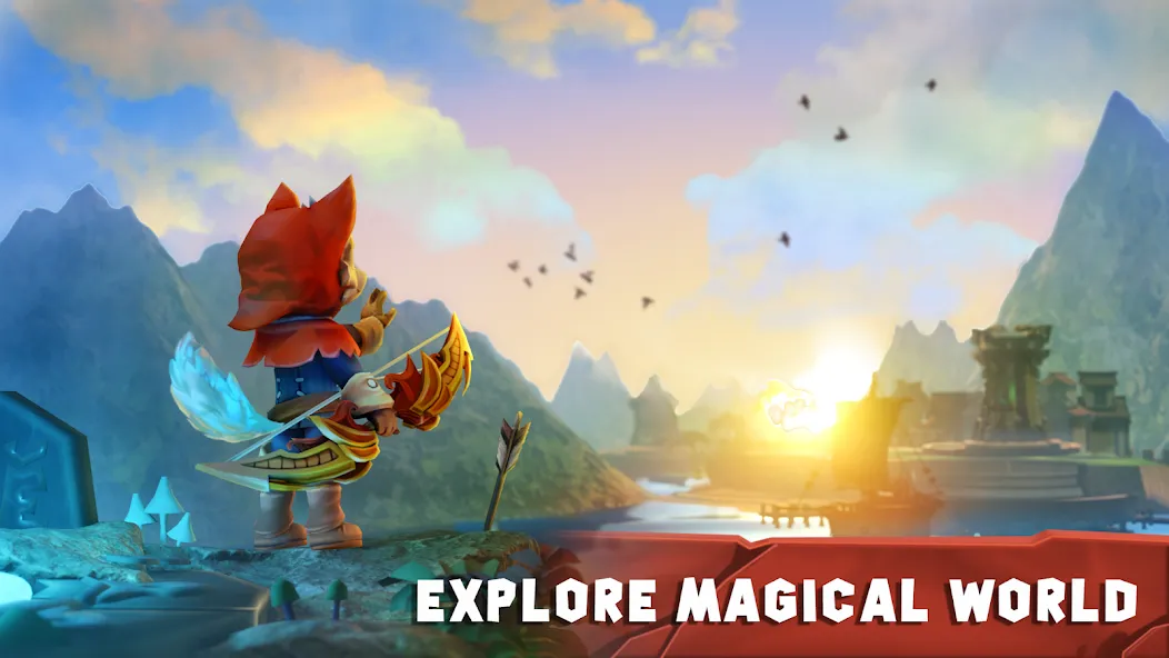 Combat Quest - Archer Hero RPG взломанный APK — Безлимитные монеты и усиленный герой — скриншот 4
