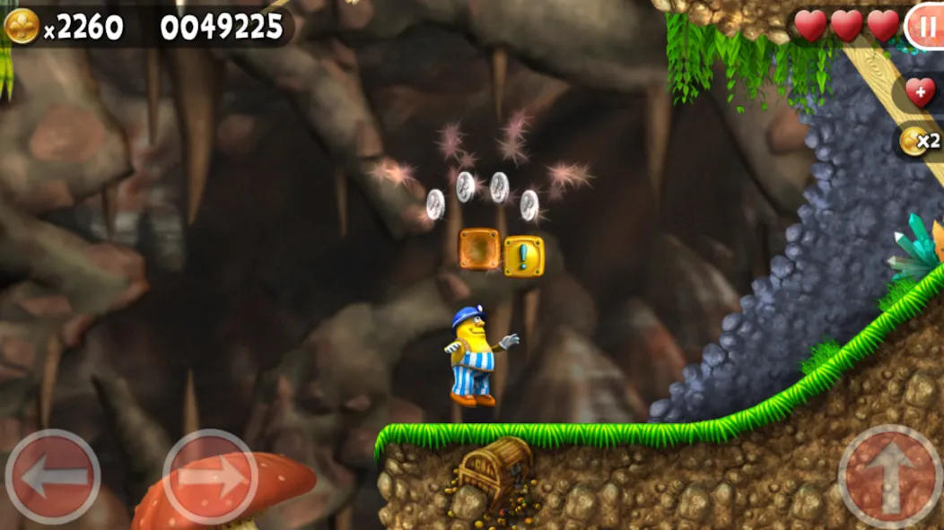 Incredible Jack: Jump & Run — взломанная версия, Безлимитные монеты и жизни — скриншот 3 Incredible Jack: Jump & Run — взломанная версия, Безлимитные монеты и жизни — скриншот 3