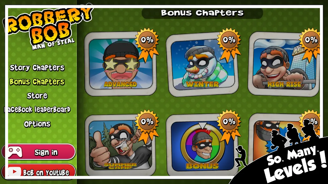 Robbery Bob - King of Sneak MOD APK: Безлимитные деньги и все уровни открыты — скриншот 2 Robbery Bob - King of Sneak MOD APK: Безлимитные деньги и все уровни открыты — скриншот 2