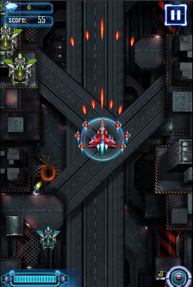 Space Attack — скачать мод: Много денег и мощное оружие — скриншот 2 Space Attack — скачать мод: Много денег и мощное оружие — скриншот 2