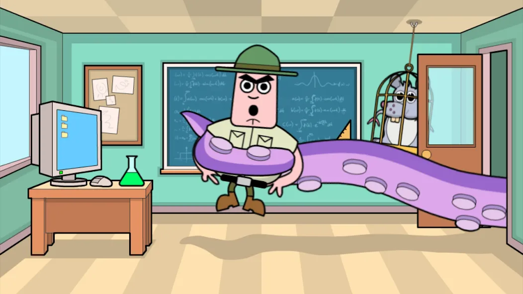 Bash the Teacher! School Prank бесплатно на Андроид — мод: Открыты все уровни и предметы — скриншот 4 Bash the Teacher! School Prank бесплатно на Андроид — мод: Открыты все уровни и предметы — скриншот 4