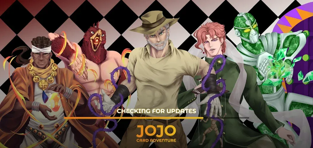JOJO: Card Adventure－TCG & CCG взломанный APK — Безлимитные деньги и редкие карты — скриншот 1