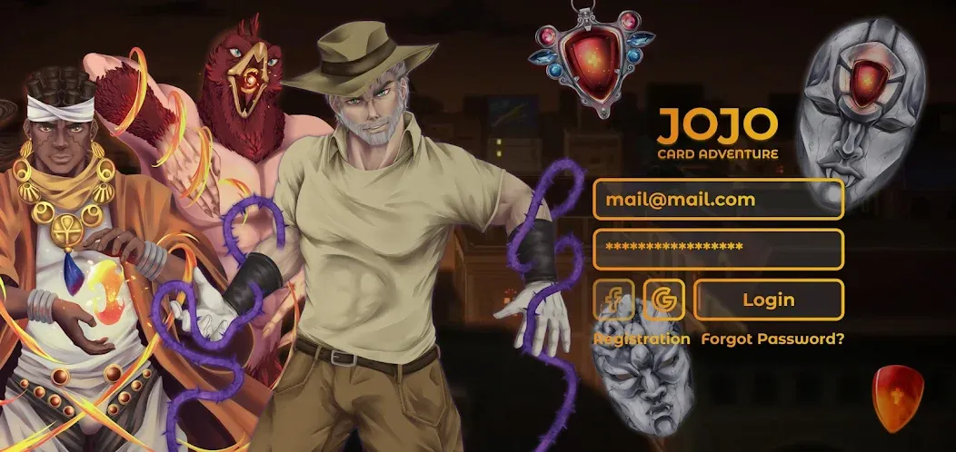 JOJO: Card Adventure－TCG & CCG взломанный APK — Безлимитные деньги и редкие карты — скриншот 2