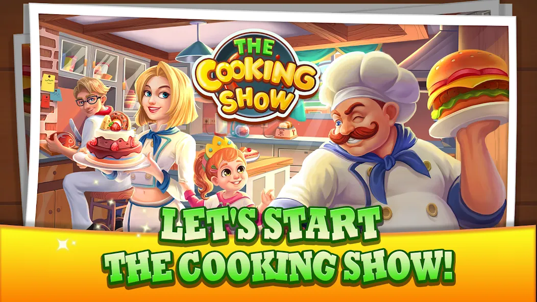 Скачать The Cooking Show на Андроид с модом — Безлимитные деньги и премиум открыт — скриншот 1 Скачать The Cooking Show на Андроид с модом — Безлимитные деньги и премиум открыт — скриншот 1