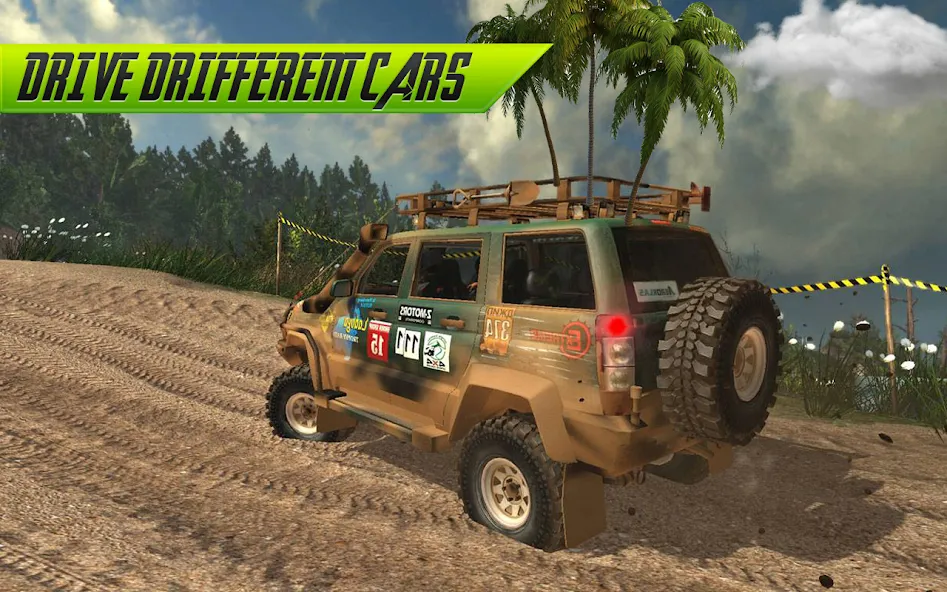 Offroad Jeep Driving Simulator взлом на Андроид — Безлимитные деньги и топливо — скриншот 2