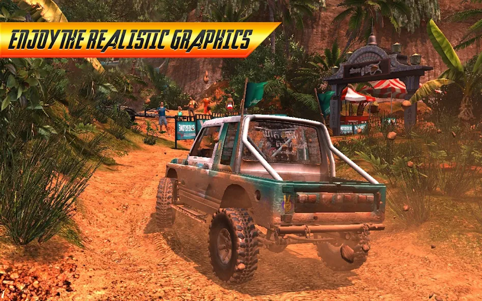 Offroad Jeep Driving Simulator взлом на Андроид — Безлимитные деньги и топливо — скриншот 4