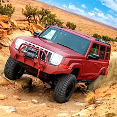 Скачать Off Road Jeep Drive Simulator Mod APK — Бездорожье без ограничений и трафика
