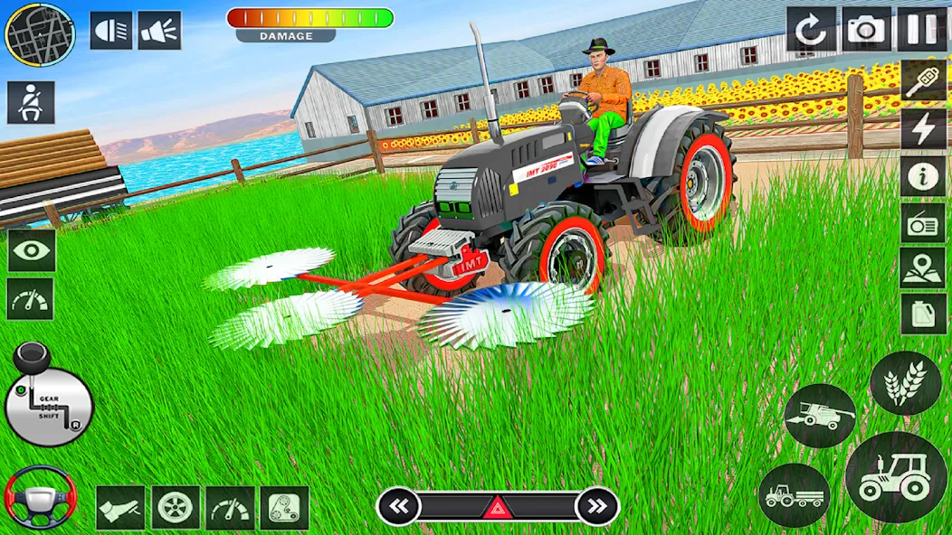 Big Tractor Farming Simulator MOD APK скачать на Андроид — Безлимитные деньги и топливо — скриншот 4 Big Tractor Farming Simulator MOD APK скачать на Андроид — Безлимитные деньги и топливо — скриншот 4