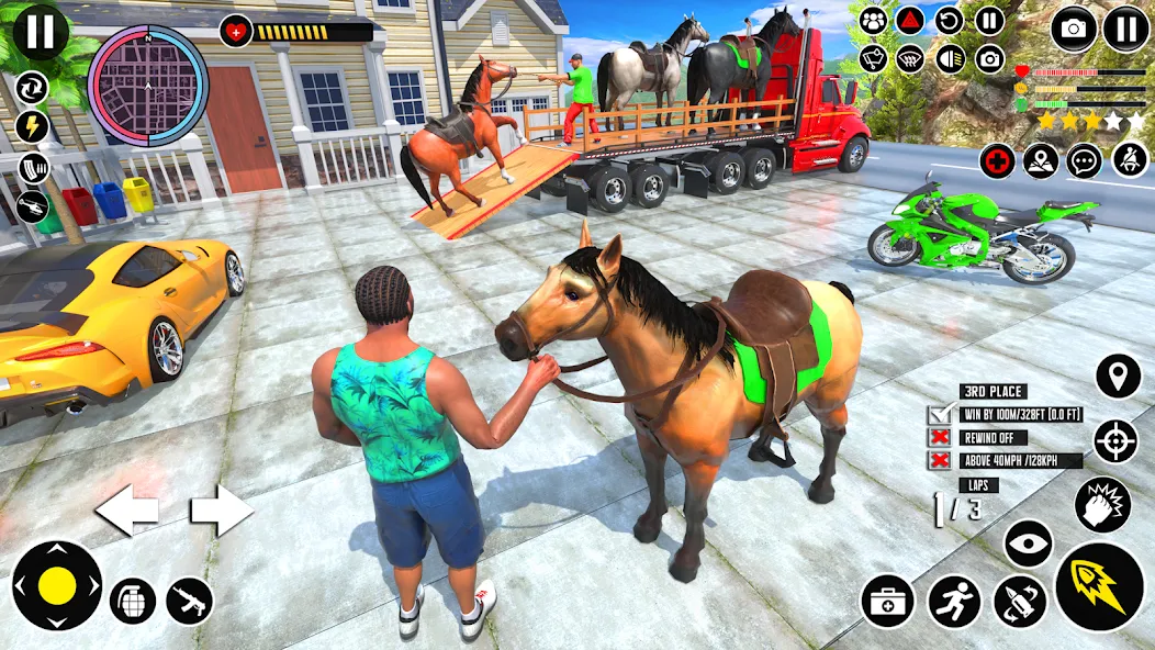 Animal Transport Truck Game 3D мод на Андроид: Безлимитные деньги и все животные открыты — скриншот 2 Animal Transport Truck Game 3D мод на Андроид: Безлимитные деньги и все животные открыты — скриншот 2