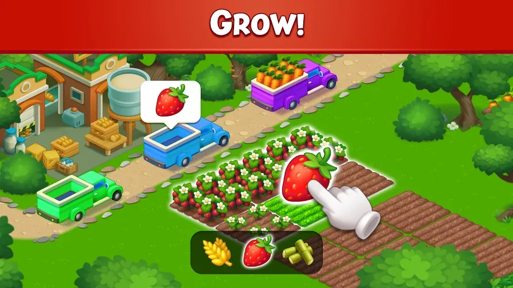 Скачать Farm City: Farming & Building мод — Безлимитные деньги и ресурсы — скриншот 2