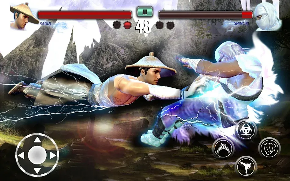 Скачать мод Ninja Games Fighting: Kung Fu — Безлимитные деньги и урон — скриншот 1 Скачать мод Ninja Games Fighting: Kung Fu — Безлимитные деньги и урон — скриншот 1