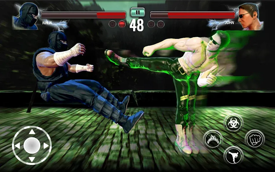 Скачать мод Ninja Games Fighting: Kung Fu — Безлимитные деньги и урон — скриншот 2 Скачать мод Ninja Games Fighting: Kung Fu — Безлимитные деньги и урон — скриншот 2