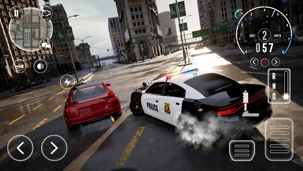 Скачать Police Car Simulator 2023 мод — Безлимитные деньги и топливо — скриншот 2 Скачать Police Car Simulator 2023 мод — Безлимитные деньги и топливо — скриншот 2