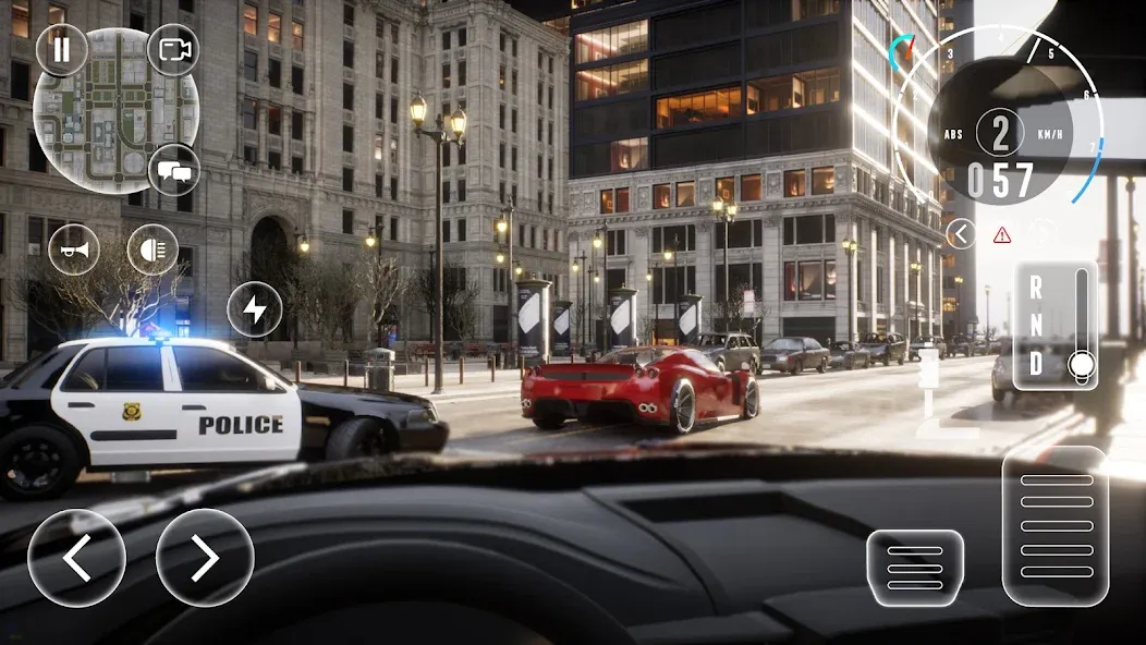 Скачать Police Car Simulator 2023 мод — Безлимитные деньги и топливо — скриншот 4 Скачать Police Car Simulator 2023 мод — Безлимитные деньги и топливо — скриншот 4