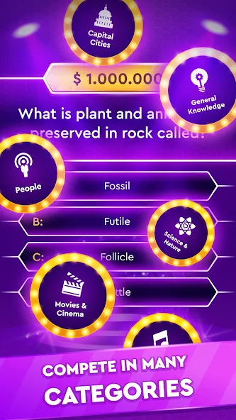 Скачать взлом Trivia Show: TV Word Quiz Game — Открыты все вопросы и подсказки — скриншот 4