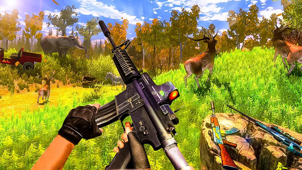 Скачать Animal Hunting -Shooting Games мод — Безлимитные патроны и открыто всё — скриншот 2 Скачать Animal Hunting -Shooting Games мод — Безлимитные патроны и открыто всё — скриншот 2